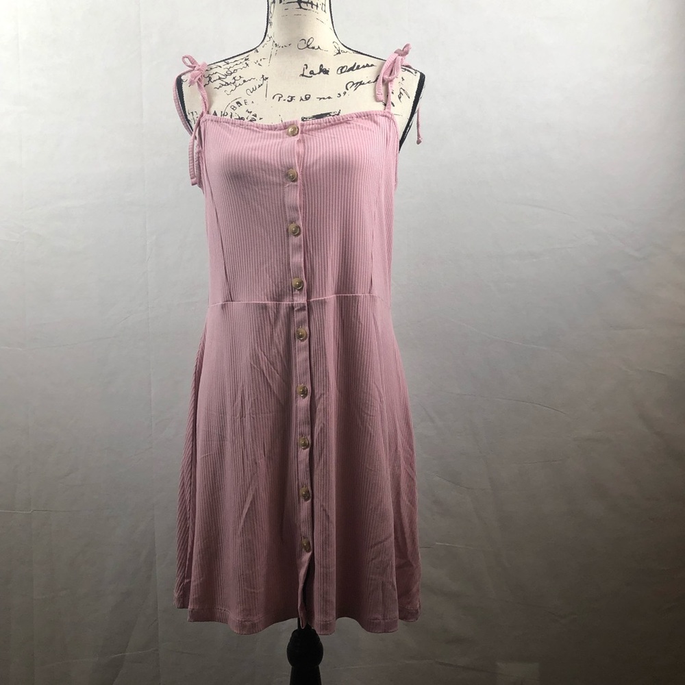 Topshop strappy Dress Size 10 rosepink NWT - Picture 8 of 8